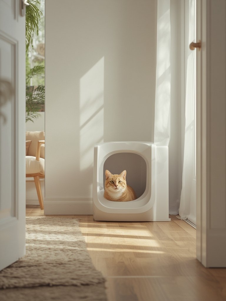 Automatic litter box - Illustration 3
