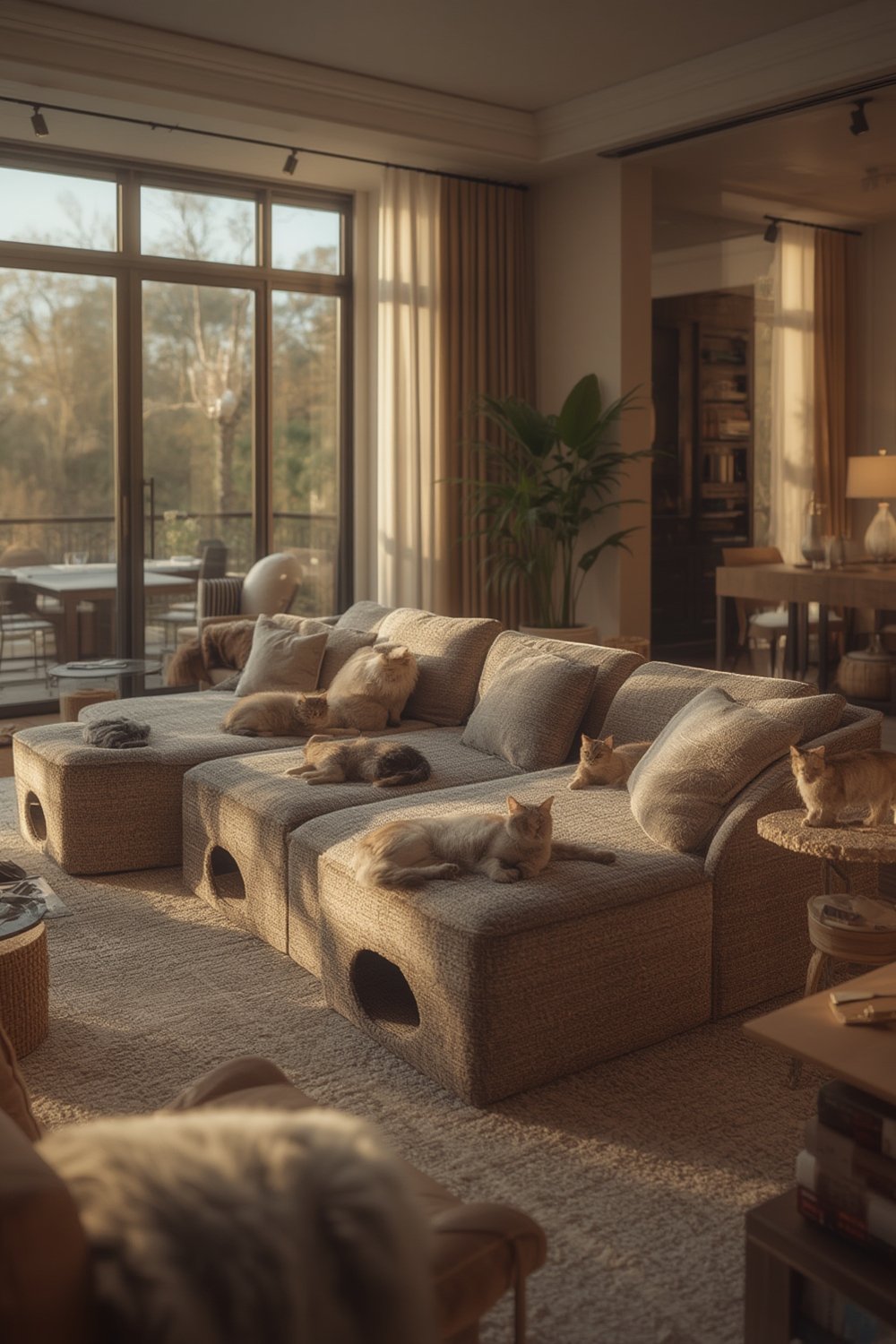 Cat sofa - Illustration 1