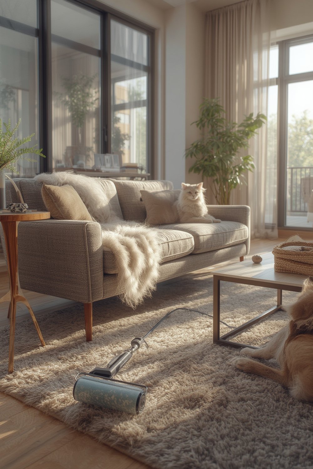 Roller pet hair remover - Illustration 1