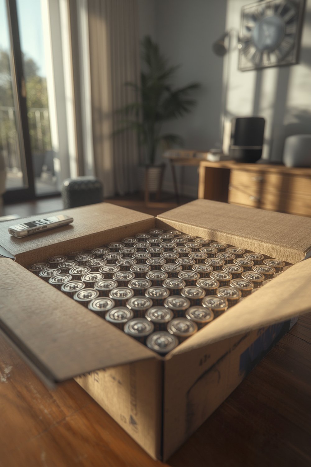 AA batteries product view