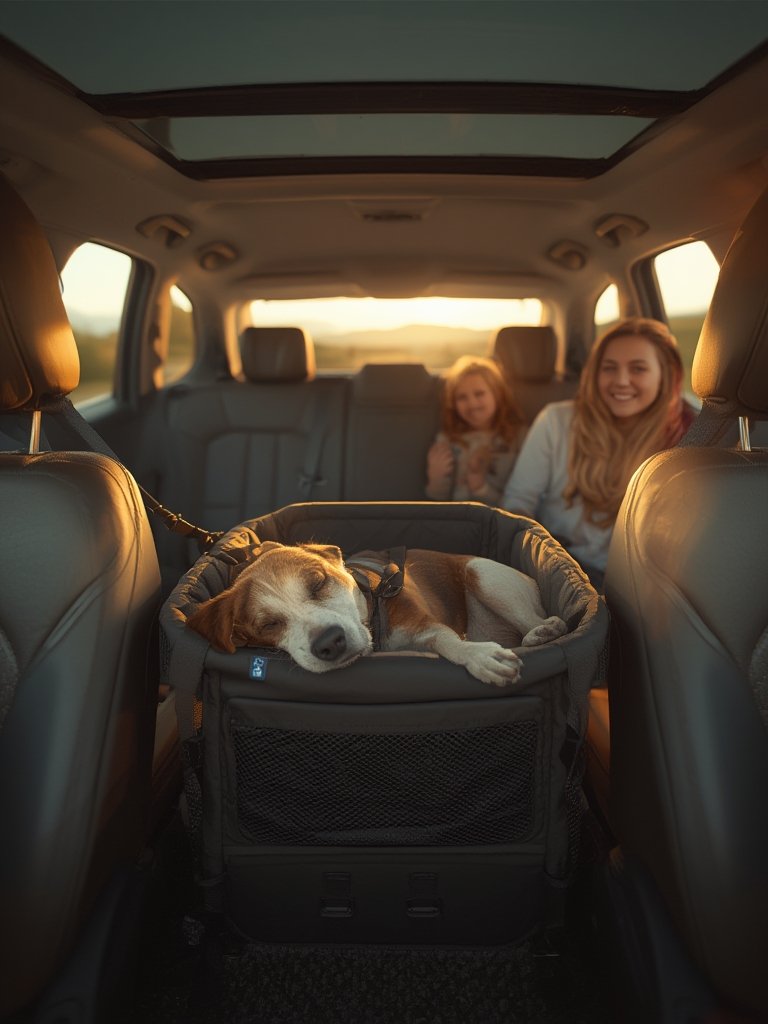 Dog car seat booster - Illustration 3