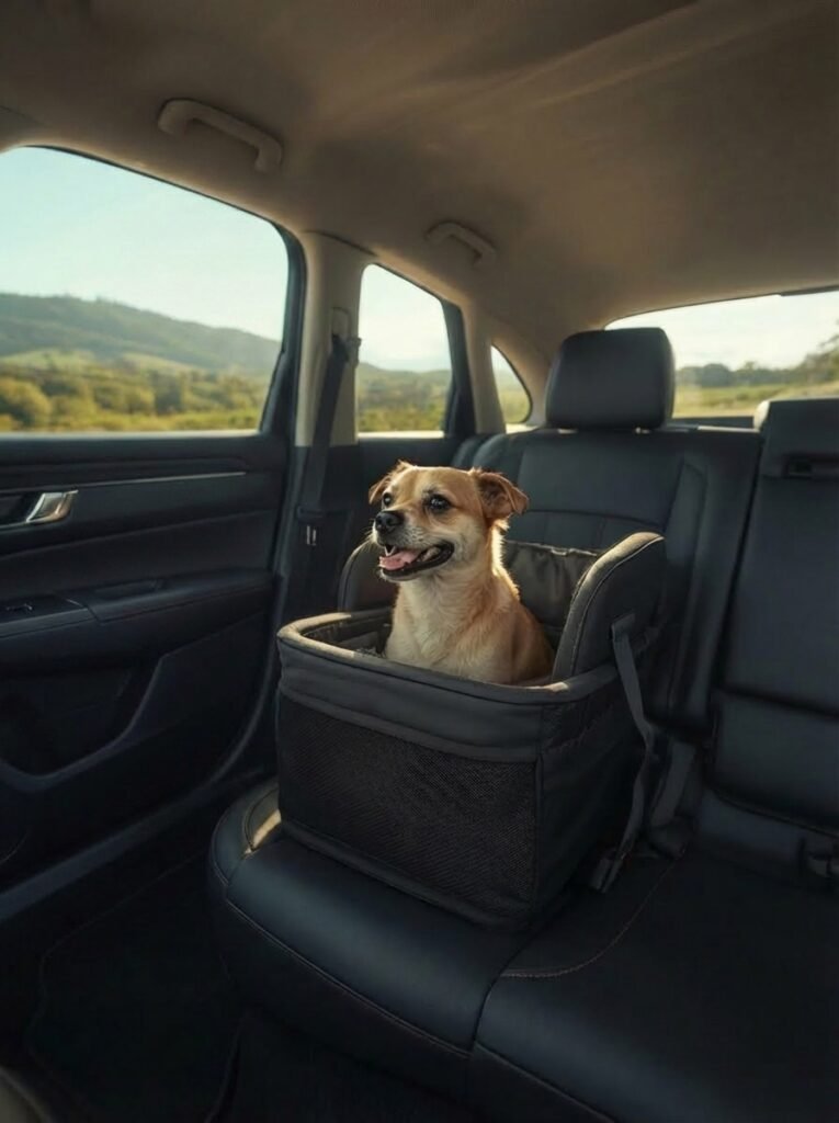 Dog car seat booster
