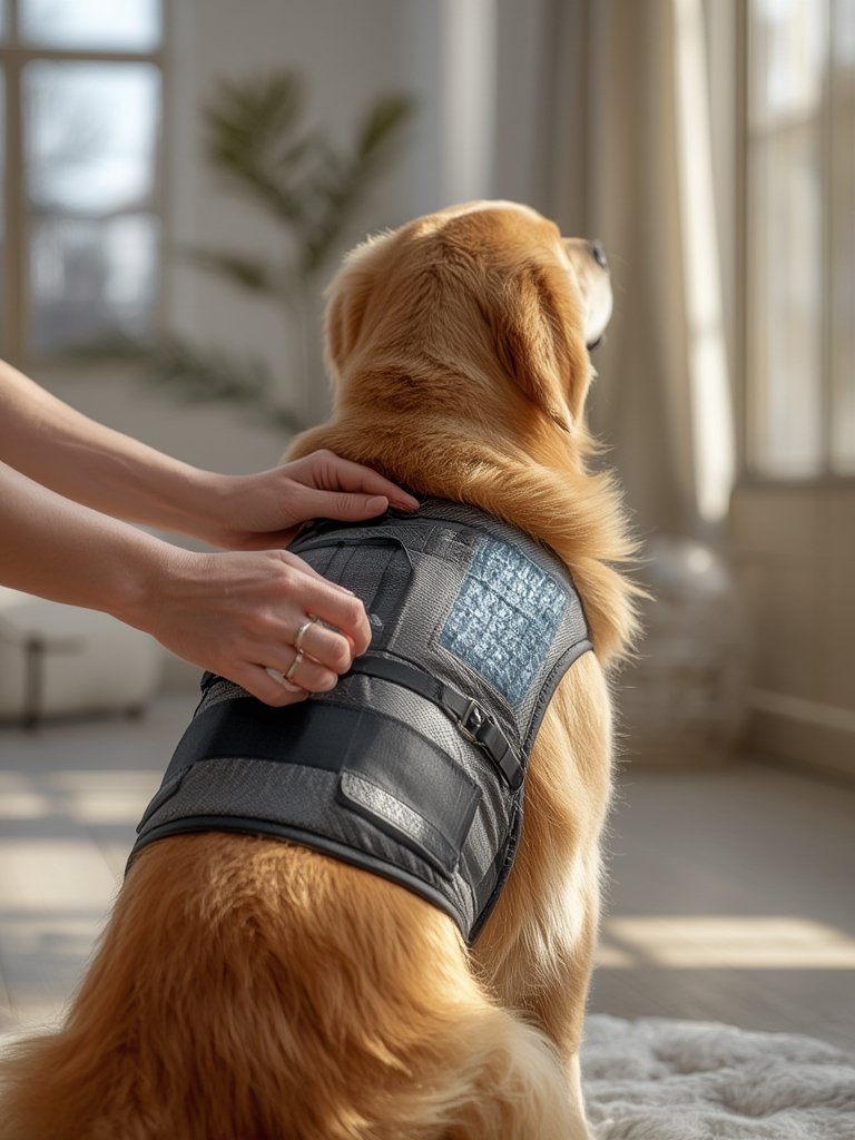 Dog cooling vest - Illustration 2
