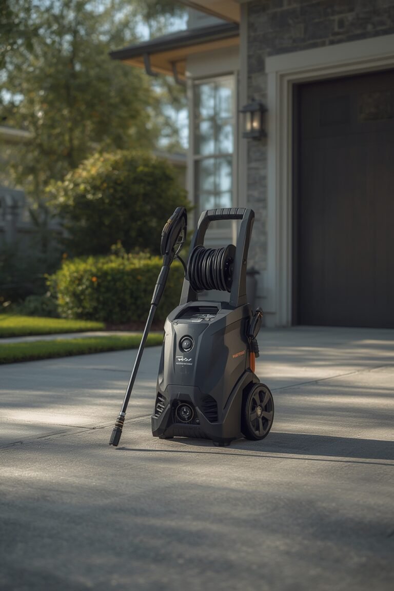 Electric pressure washer compact