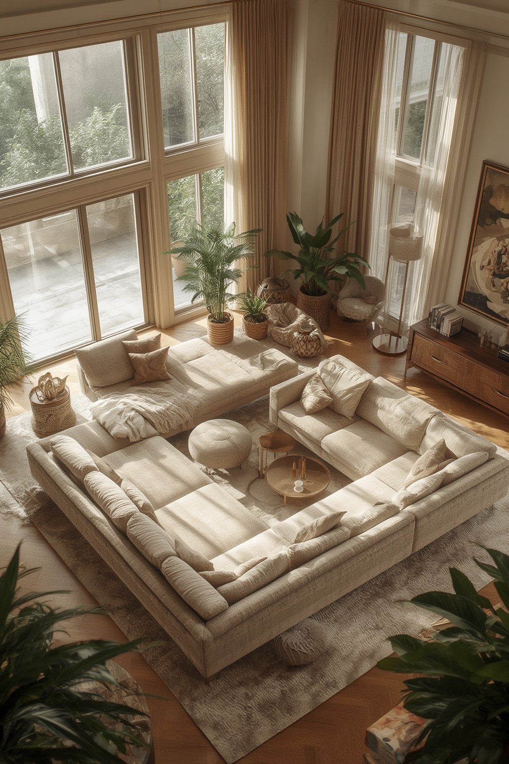 Modular sectional sofa - Illustration 1