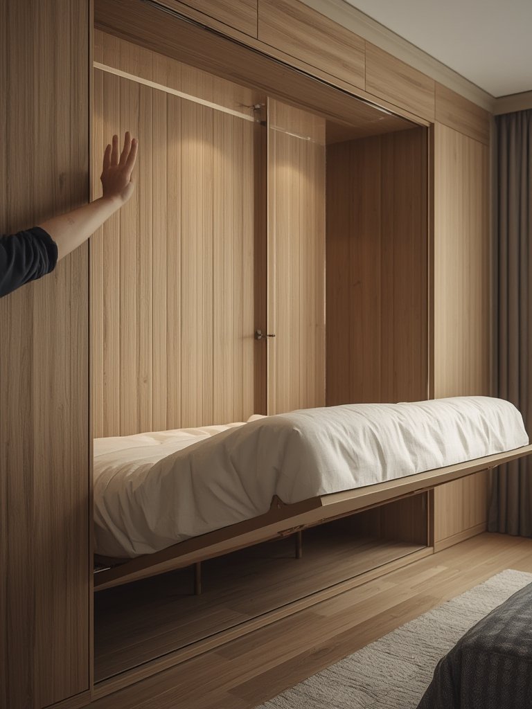 Murphy bed cabinet