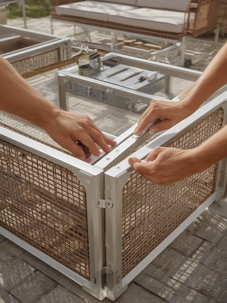 Outdoor modular furniture - Illustration 2