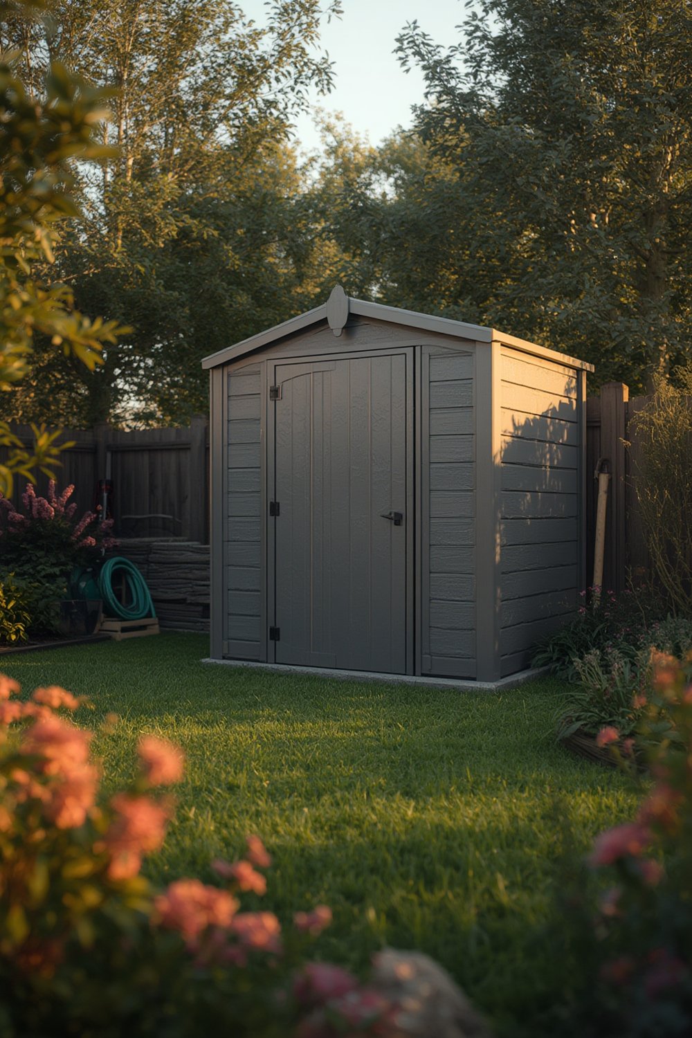 Outdoor storage shed resin - Illustration 1