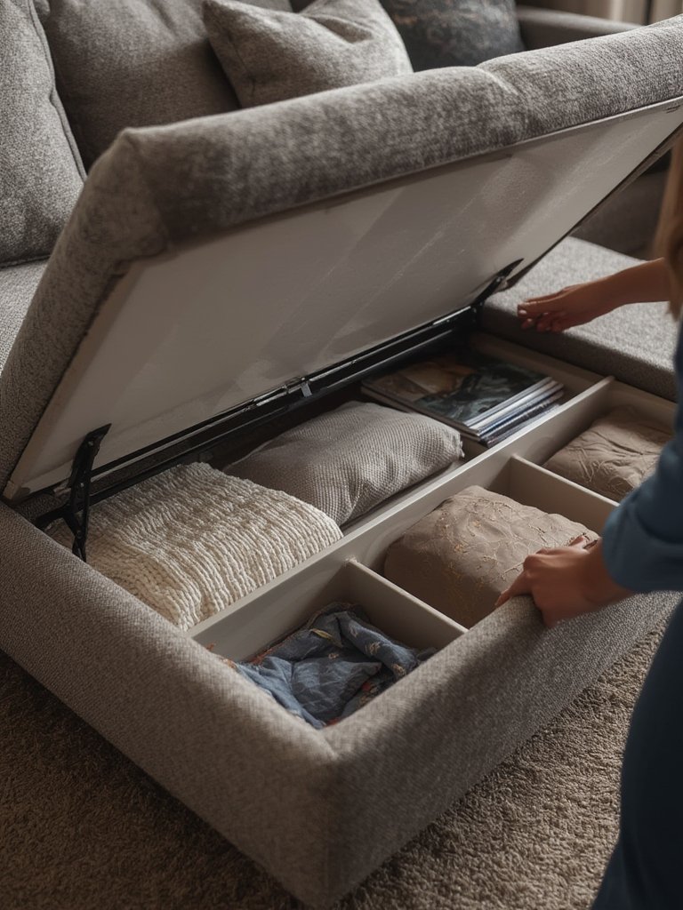 Sofa Bed Sectional Storage: 7 Best Ways To Maximize Space (Proven Guide) 2 Sofa bed sectional storage - Illustration 2