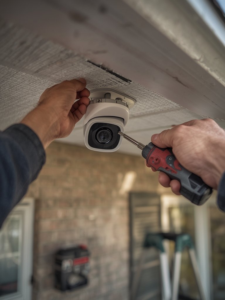 Solar powered security camera - Illustration 2