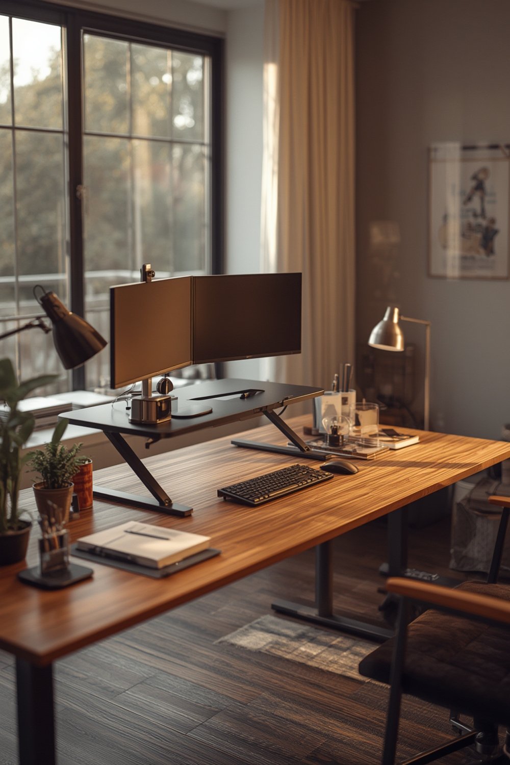 Standing desk converter - Illustration 1