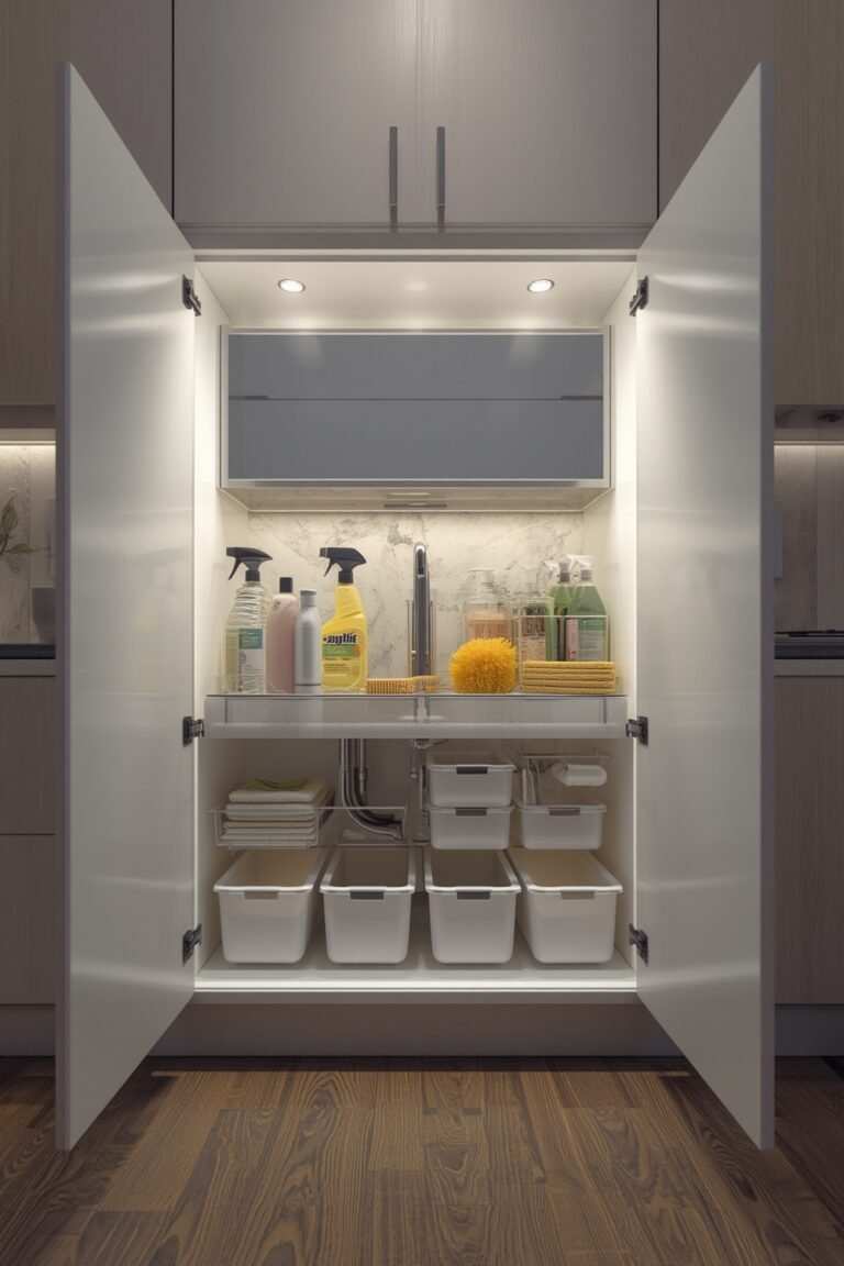 Under sink organizer