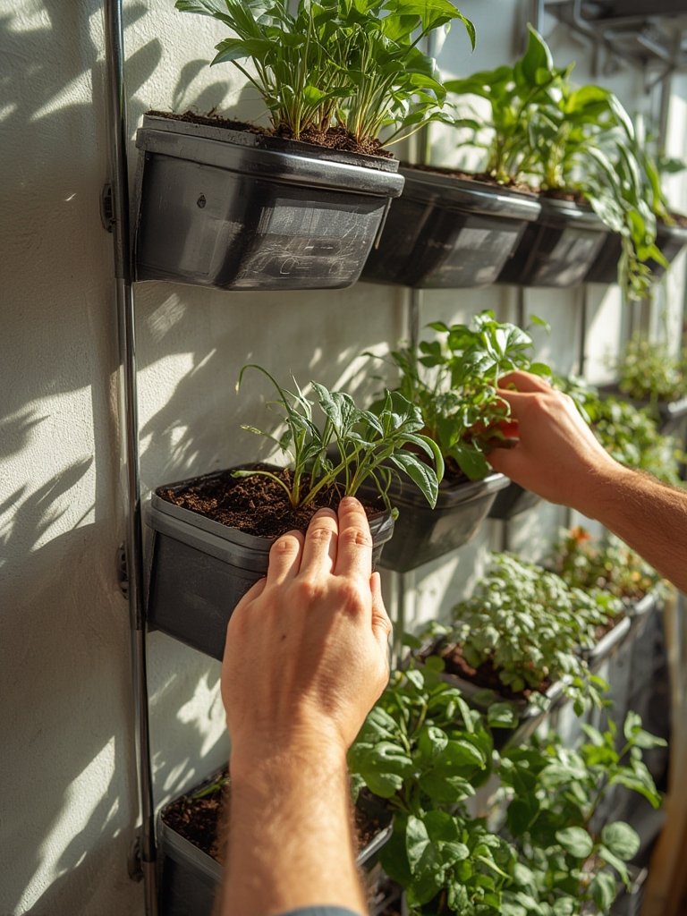 Vertical garden system - Illustration 2