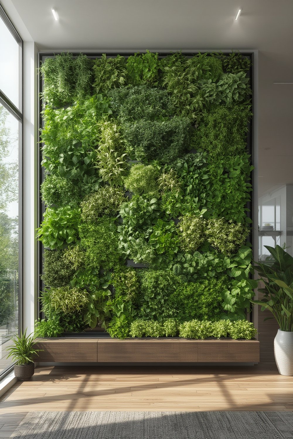Vertical garden system - Illustration 1