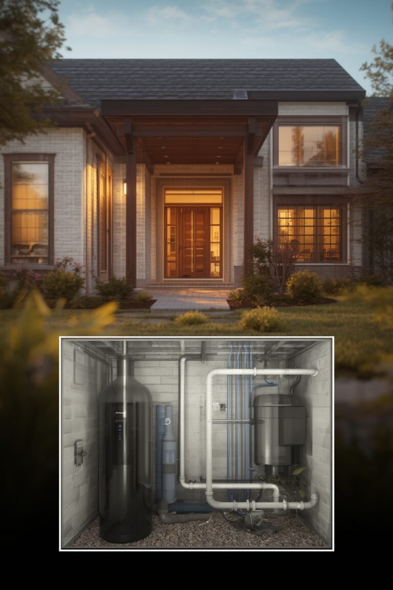 Whole house water filter