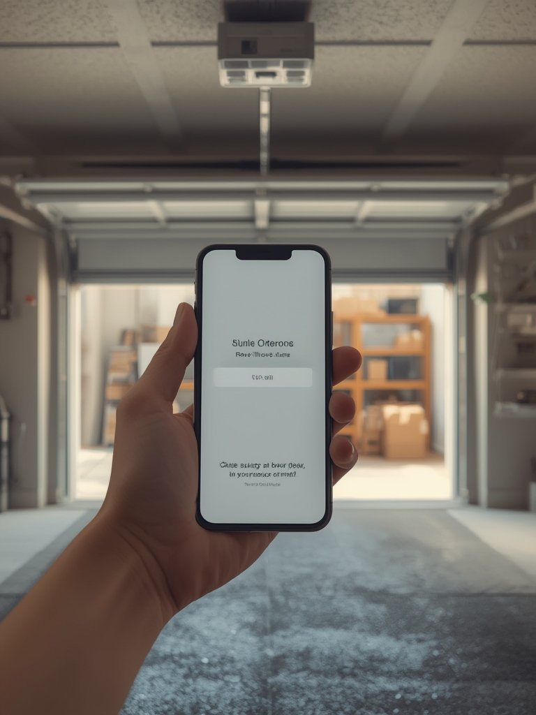 garage control in action