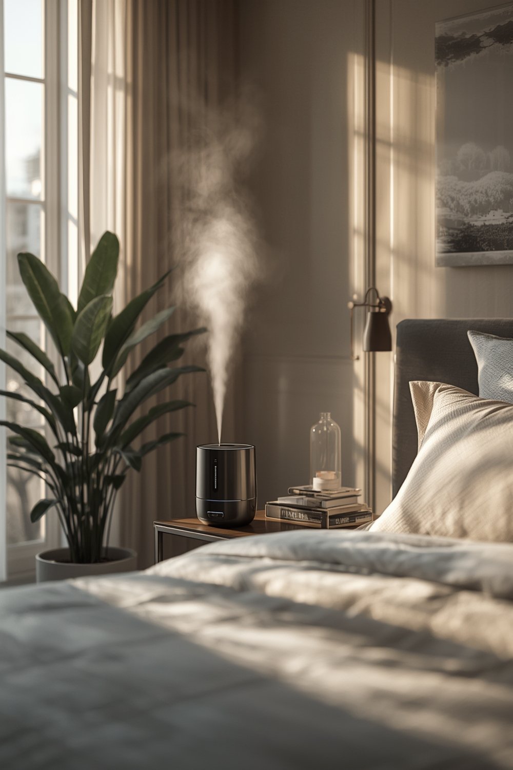 smart humidifier product view