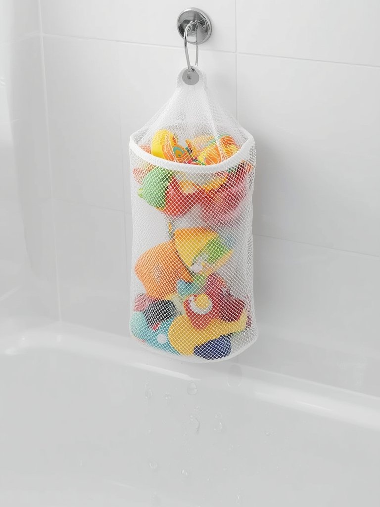 bath storage in action