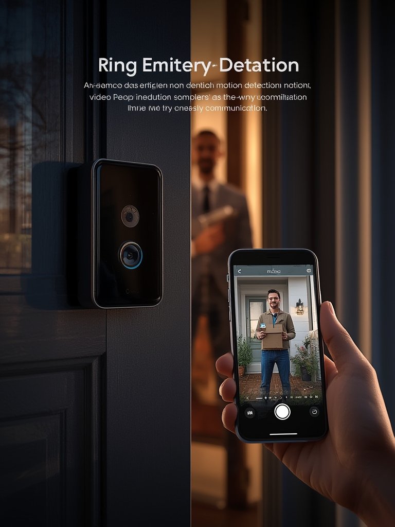 ring doorbell in action