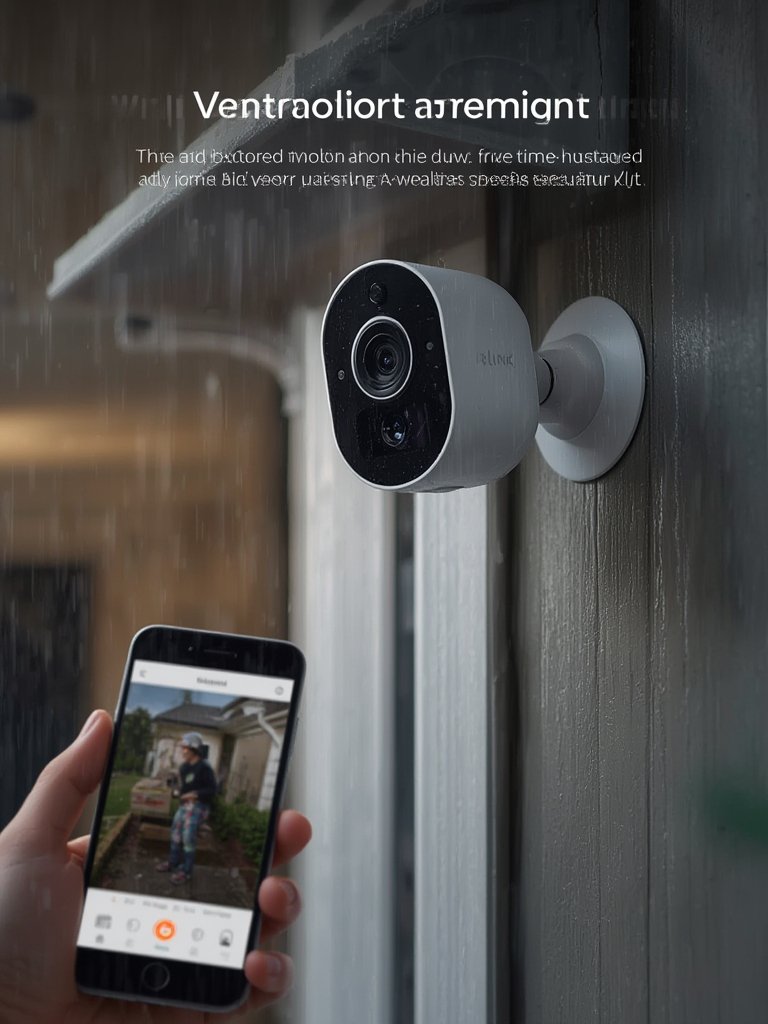 Outdoor camera in action