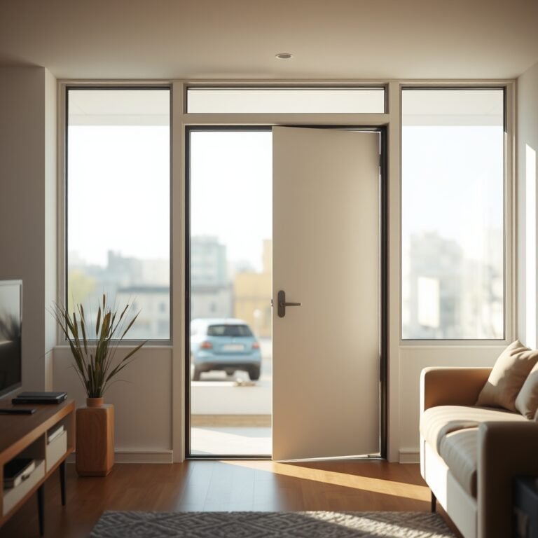 Acoustic door seal kit soundproof