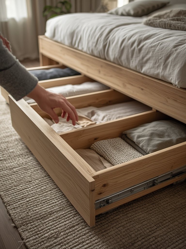 Bed Frame With Drawers: 7 Best Ways to Maximize Storage (Proven Guide) 2 Bed frame with drawers - Illustration 2