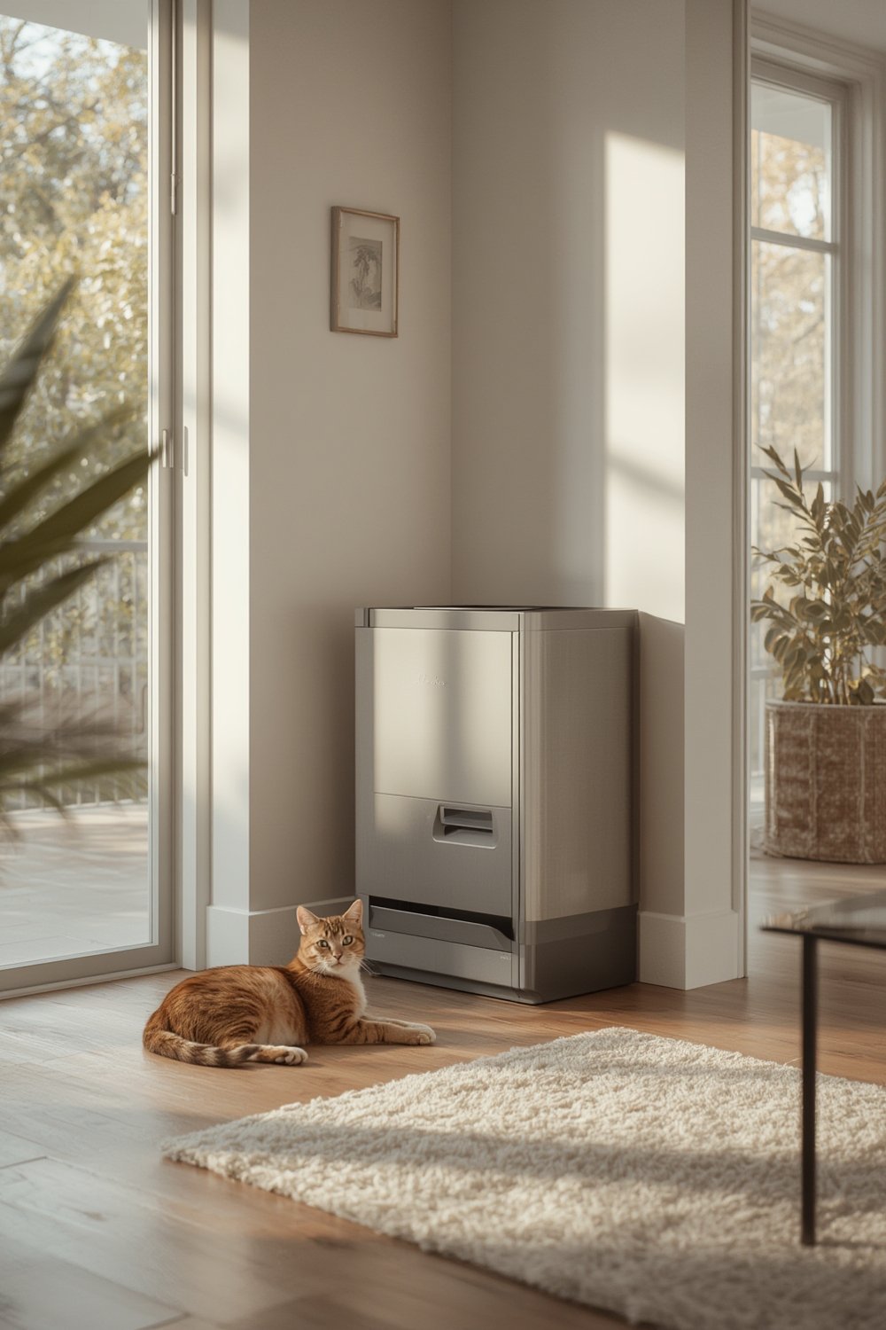 Cat litter disposal system odor control - Illustration 1