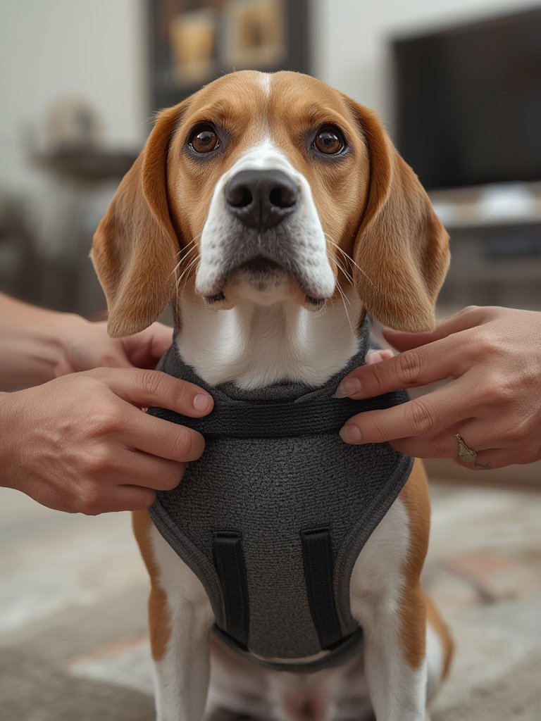 Dog anxiety vest thunder shirt - Illustration 2