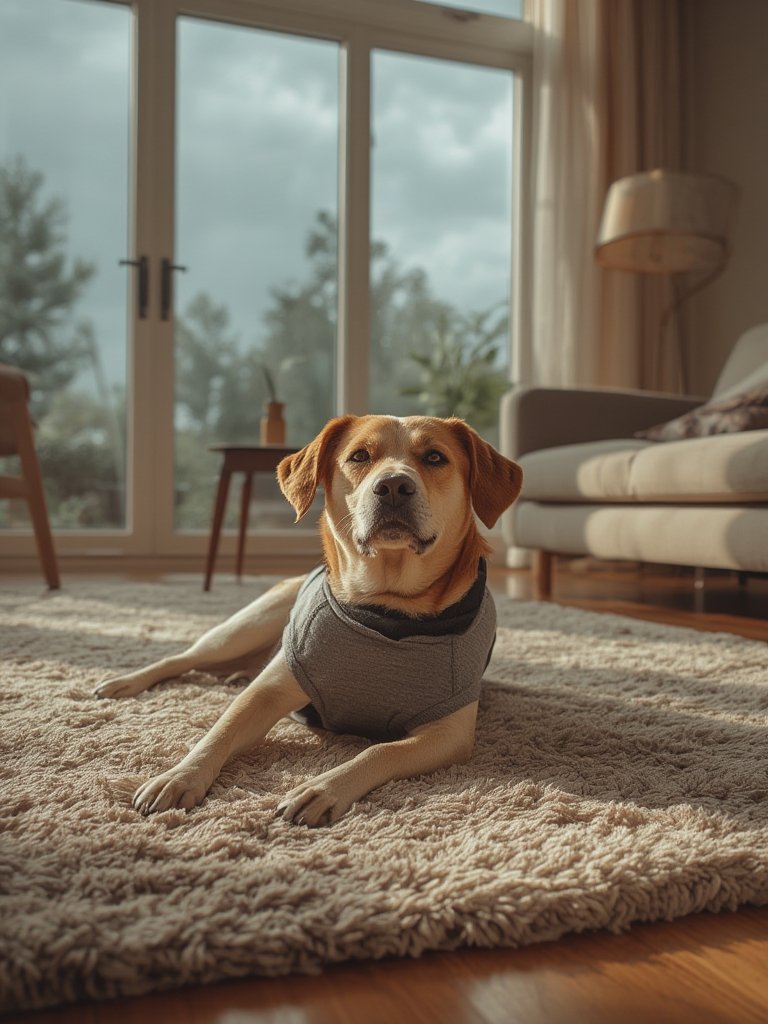 Dog anxiety vest thunder shirt - Illustration 3