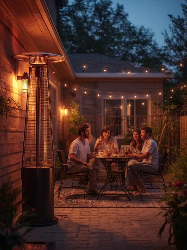 Infrared patio heater electric wall mounted