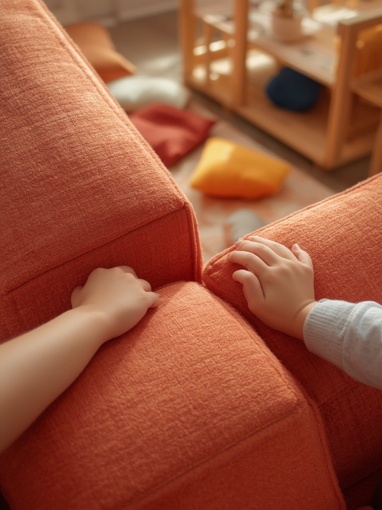 Kids modular play sofa - Illustration 2