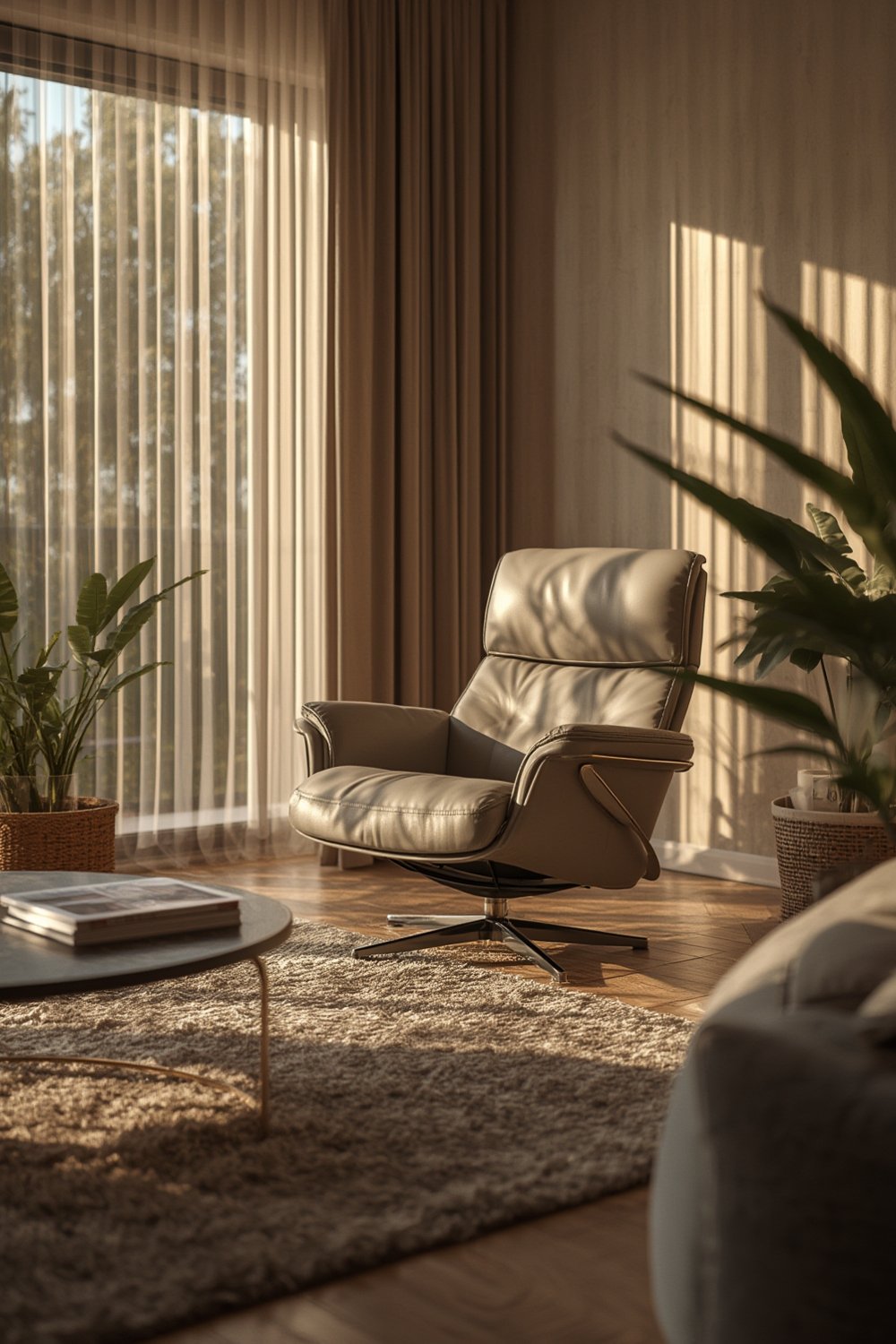 Power recliner chair - Illustration 1