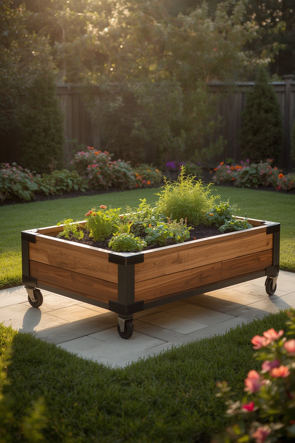 Raised Garden Bed With Wheels: 7 Amazing Ways to Grow More Vegetables (Proven Guide) 2 Raised garden bed with wheels - Illustration 1