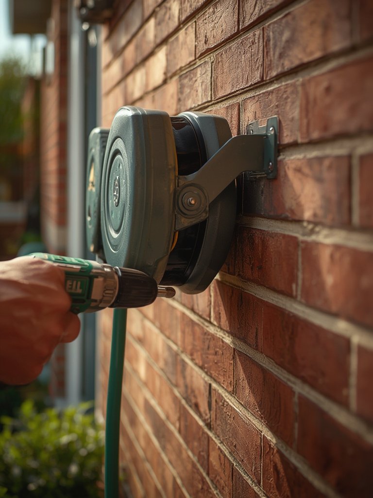 Retractable Garden Hose Reel Wall Mount: 7 Amazing Ways to Organize Your Yard (Proven Guide) 3 Retractable garden hose reel wall mount - Illustration 2