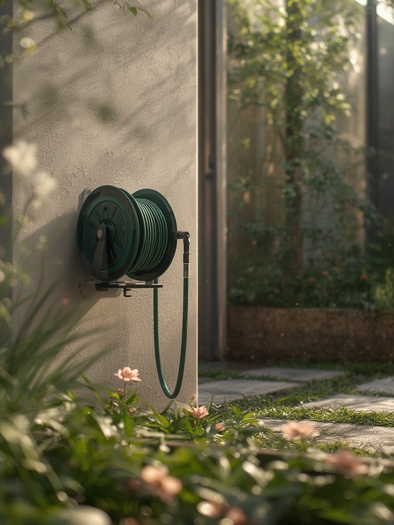 Retractable Garden Hose Reel Wall Mount: 7 Amazing Ways to Organize Your Yard (Proven Guide) 4 Retractable garden hose reel wall mount - Illustration 3
