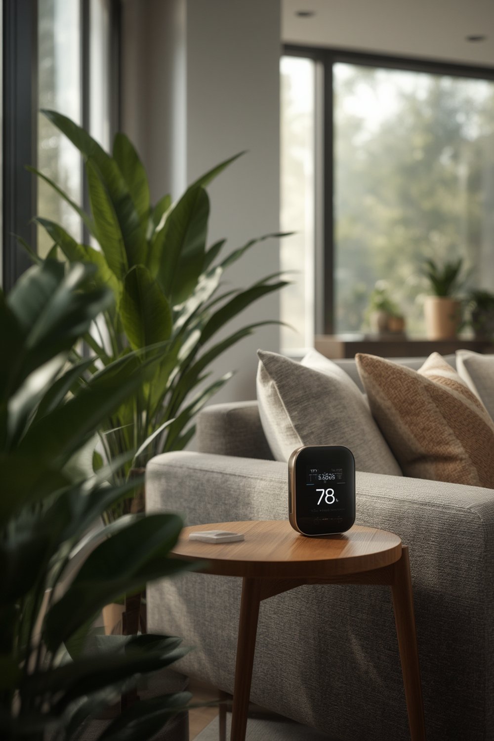 Smart indoor thermometer hygrometer - Illustration 1