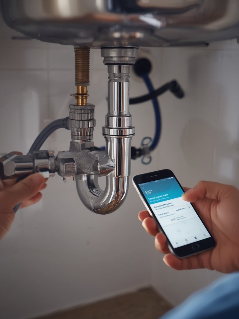 Water leak shut off valve smart