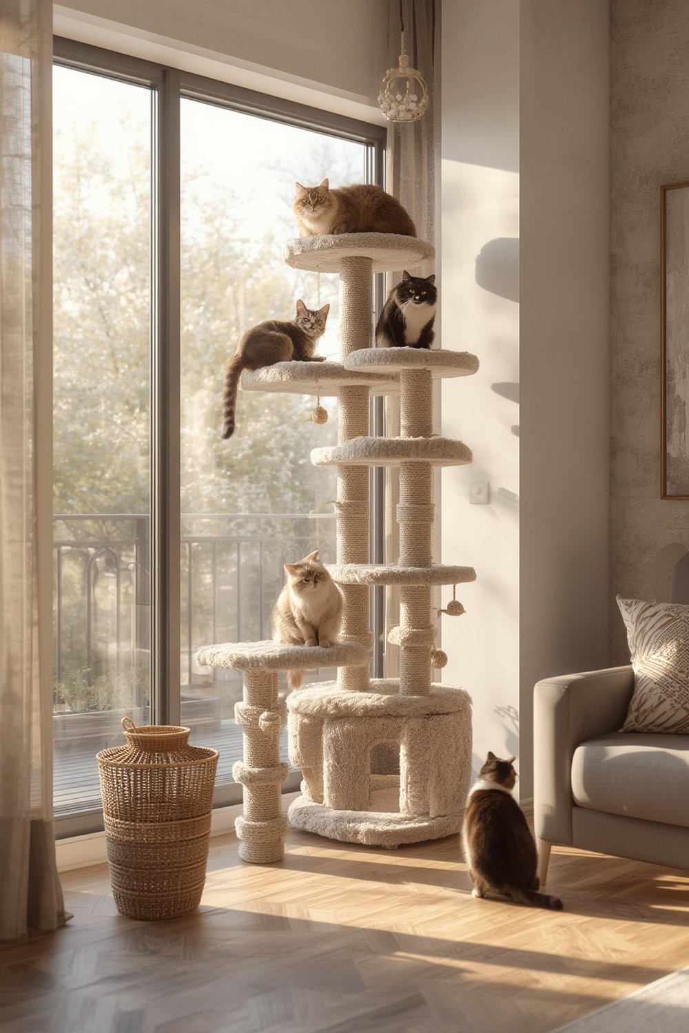cat tree product view