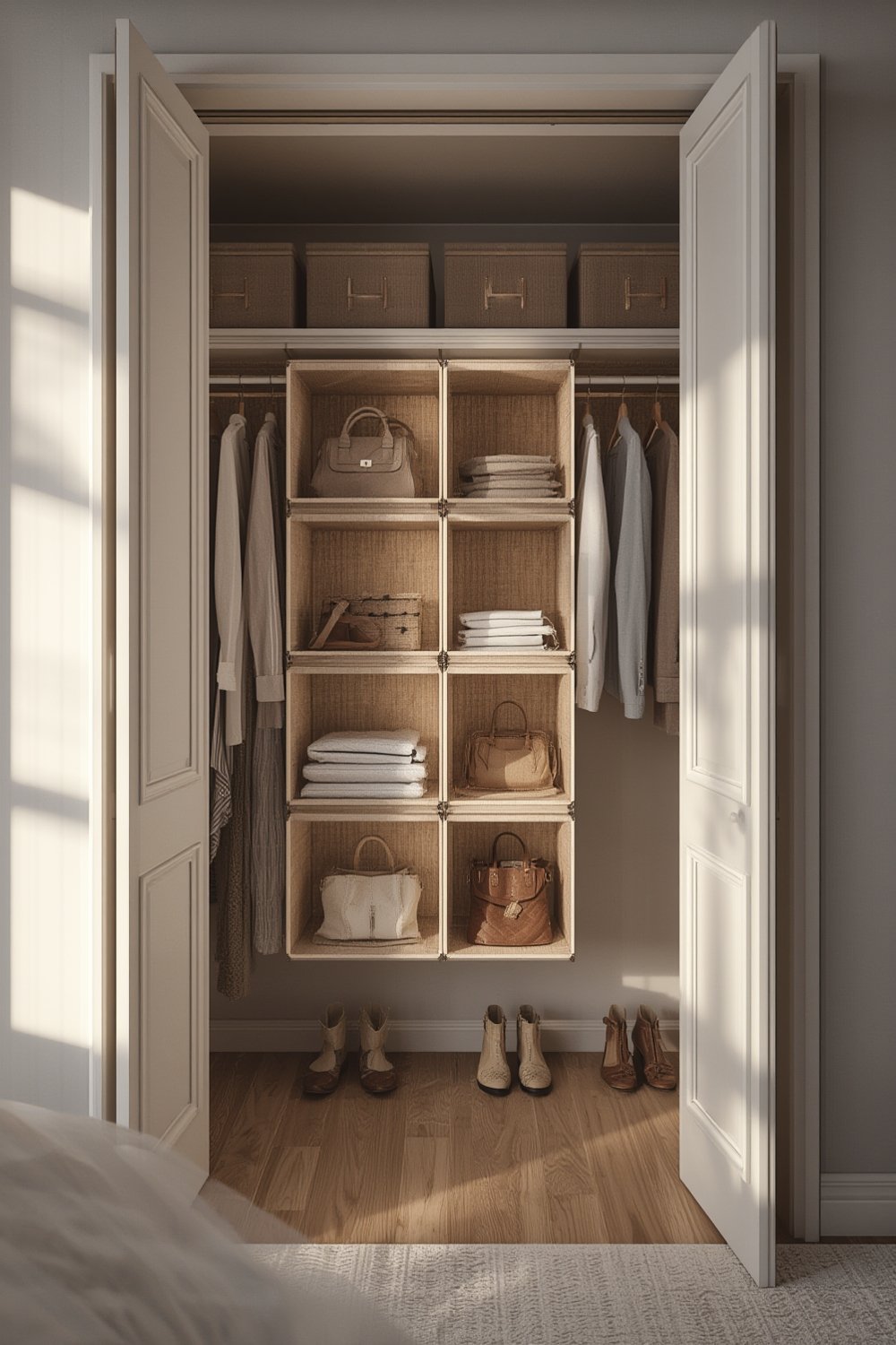 closet organizer product view