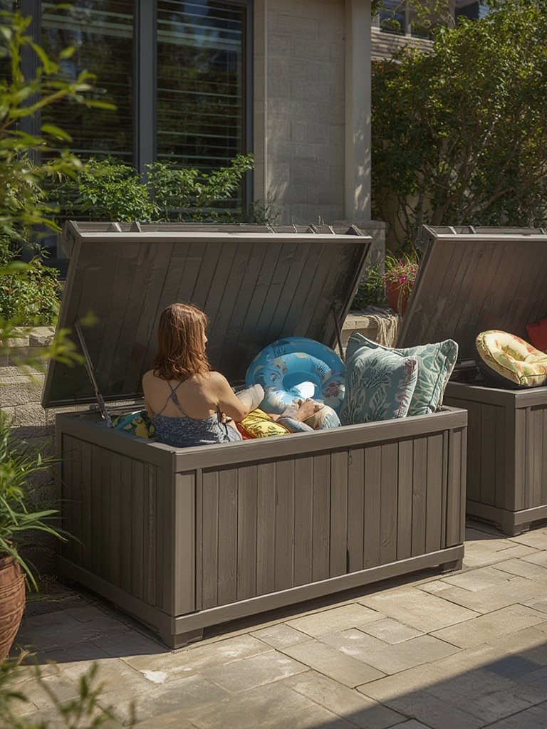 outdoor storage in action