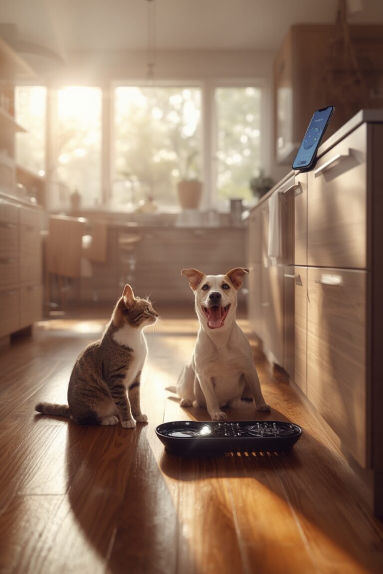 smart pet feeder wifi amazon