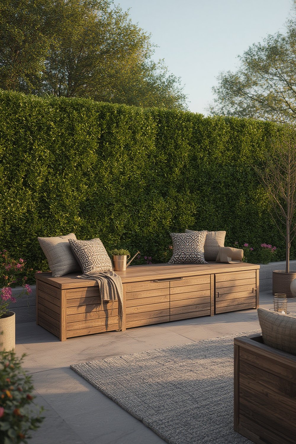 storage bench product view