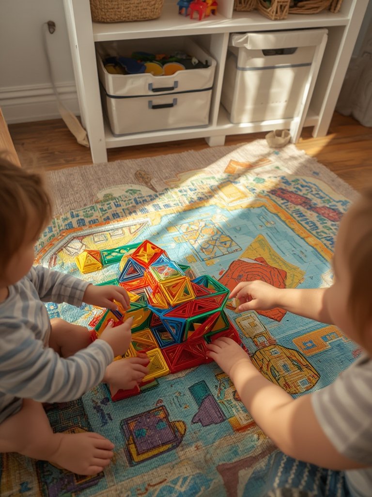 Magna Tiles: 5 Ultimate Steps For Amazing Storage Solutions 2026 2 magna tiles in action