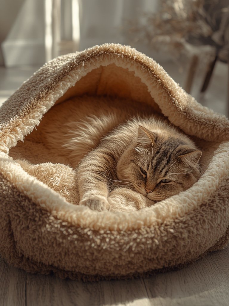 heated catbed in action