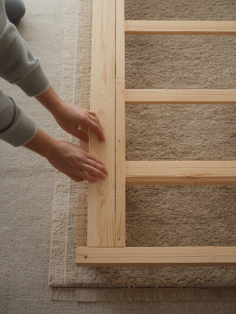 Minimalist platform bed low profile - Illustration 2