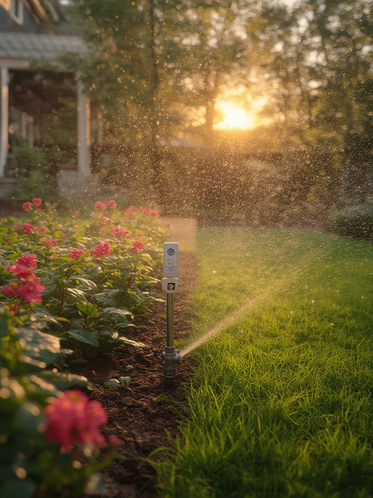 Smart irrigation timer hose faucet - Illustration 3
