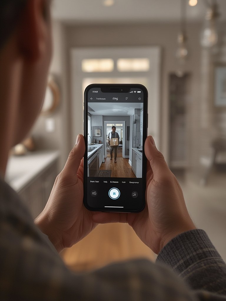 indoor camera in action