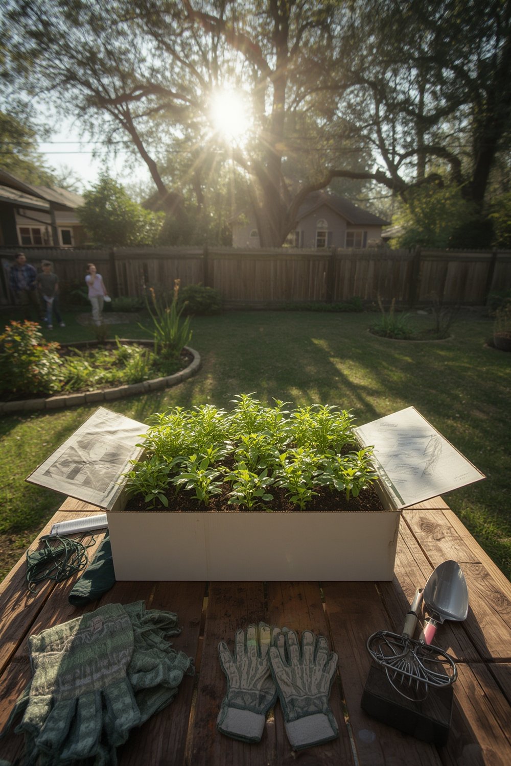 native plant garden kit - Illustration 1