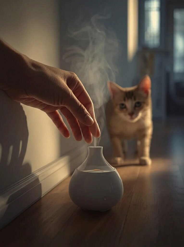 cat anxiety calming diffuser